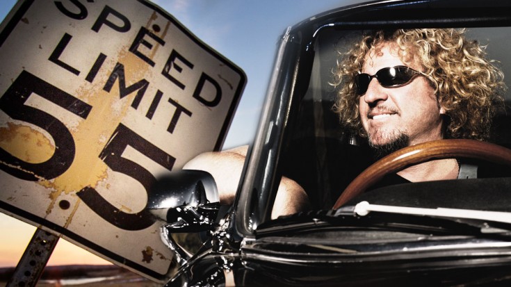 Image result for Image of Sammy Hagar I can't drive 55