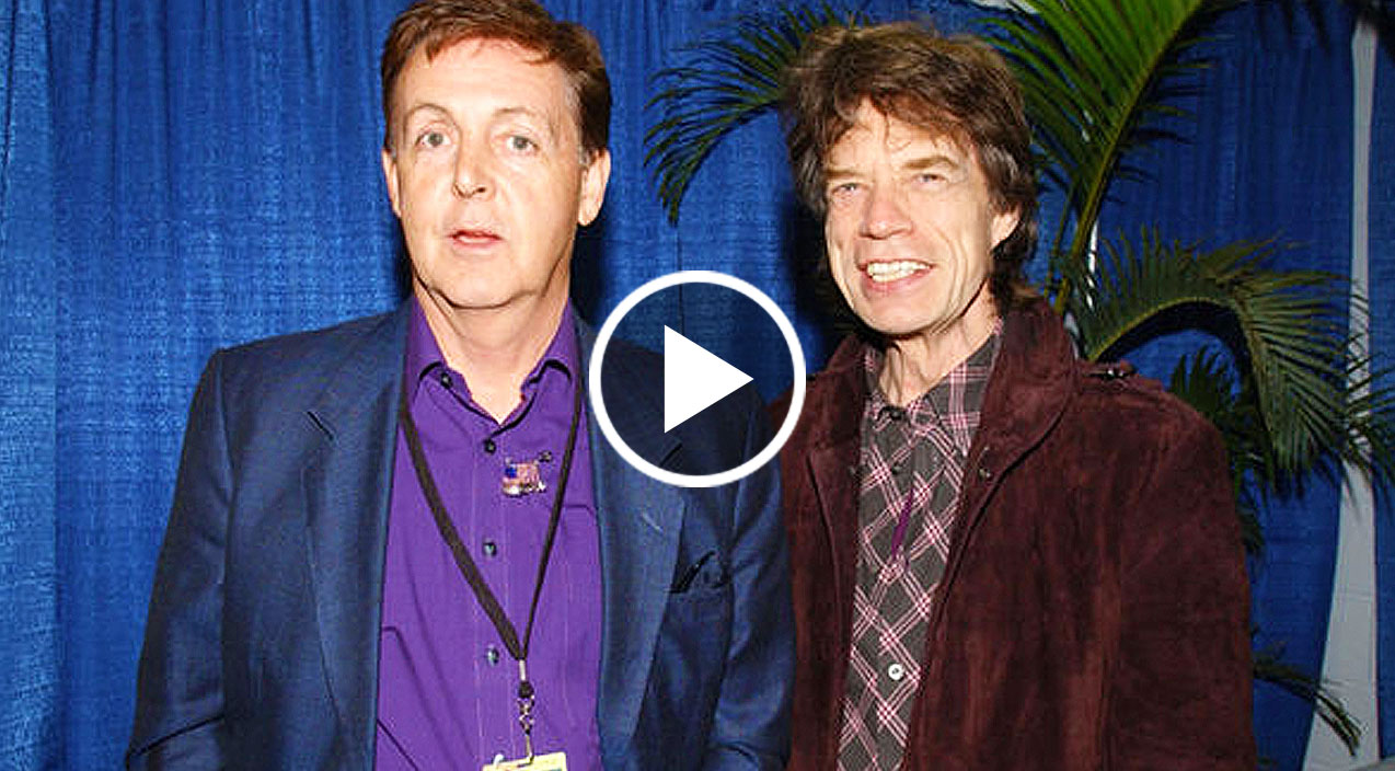 Back In 1988, Mick Jagger Inducts The Beatles Into The Hall Of Fame