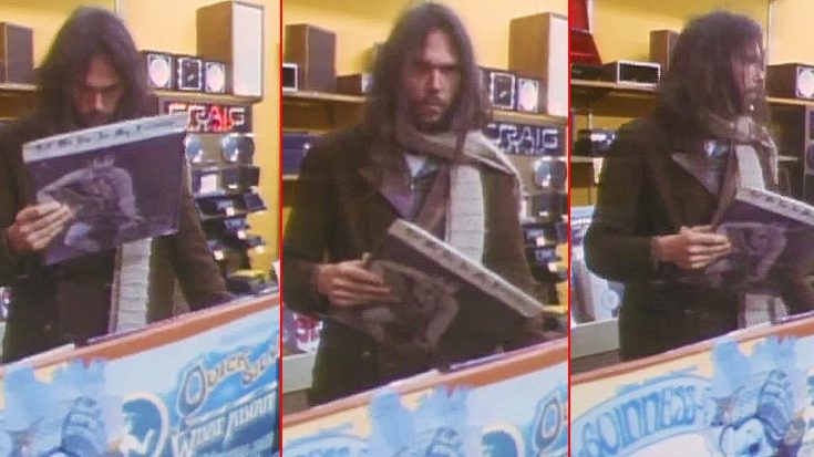 Neil Young Goes Record Shopping And Sees Something He Shouldn’t – His Reaction Is Priceless! | Society Of Rock Videos