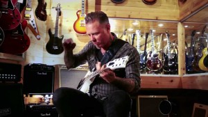 Metallica’s James Hetfield At Guitar Center