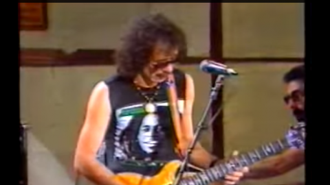 Santana Playing “Havana Moon/Nowhere to Run” from 1983 Shango Tour in Europe | Society Of Rock Videos