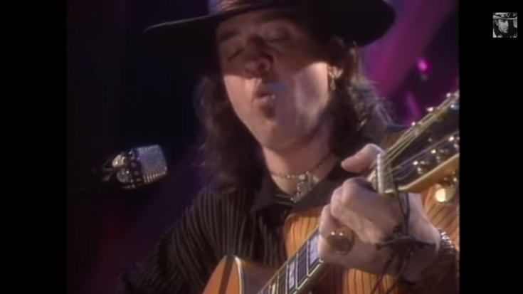 SRV Sings “Pride and Joy” Live On MTV Unplugged | Society Of Rock Videos