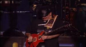 Impressive Shredding By Santana In “Smooth” Live