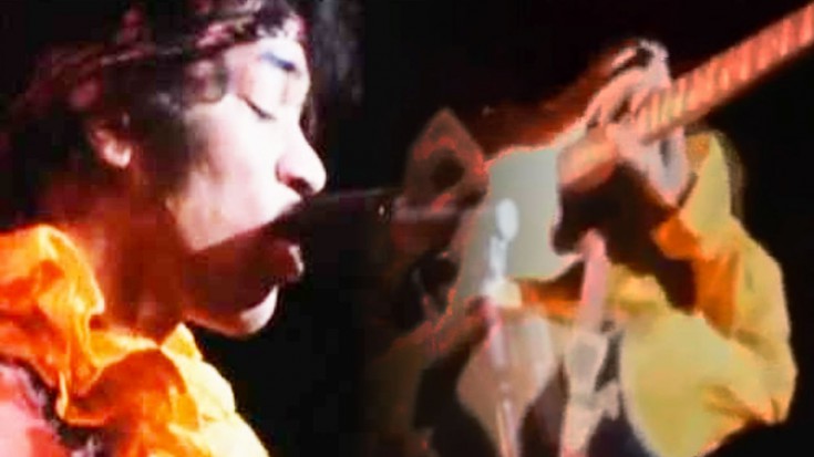 “Hey Joe” by Jimi Hendrix in Color | Society Of Rock Videos