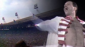 Queen – “We Will Rock You” Live at Wembley Stadium HD