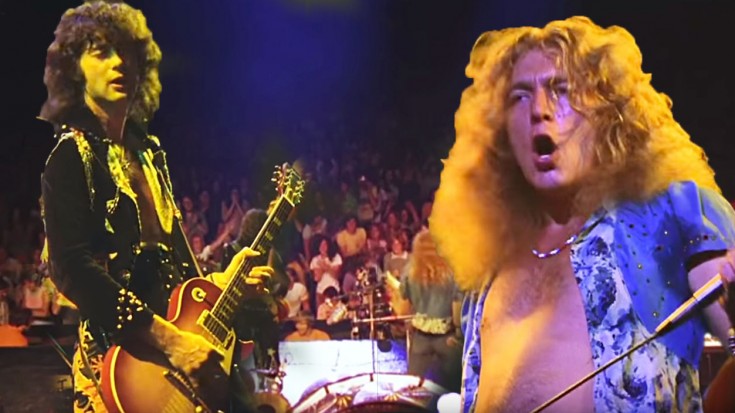 Led Zeppelin Does “Black Dog” Live 1973 at Madison Square Garden | Society Of Rock Videos