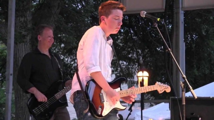 AMAZING!! 15 yr old Playing ” The Thrill Is Gone” | Society Of Rock Videos
