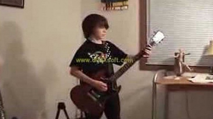 12 yr old Kid Plays SRV “Pride and Joy” On Guitar | Society Of Rock Videos