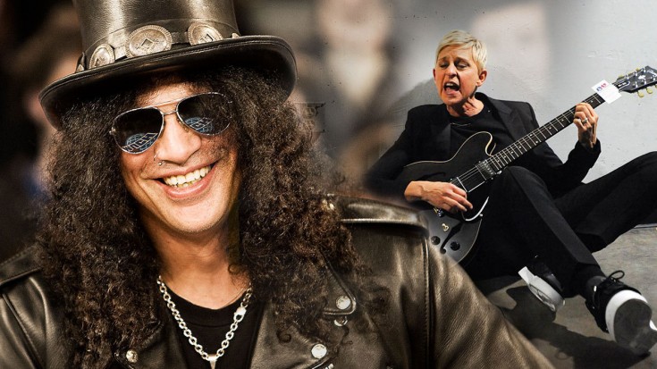 Slash And…Ellen? The Duet You Never Knew You Wanted! | Society Of Rock Videos
