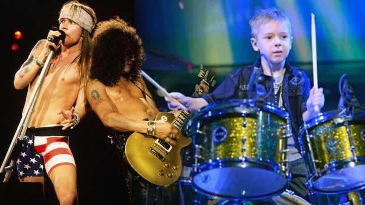 INSANE! 6 year old drummer stuns us with his drum cover of “Paradise City” by Guns N’ Roses | Society Of Rock Videos
