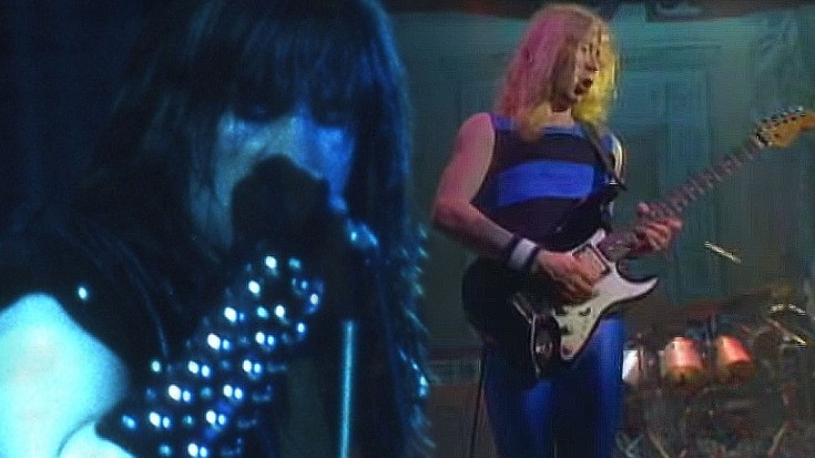 Iron Maiden Play “Hallowed Be Thy Name” Live In ’85, And Guitarist Dave Murray Is A Beast | Society Of Rock Videos