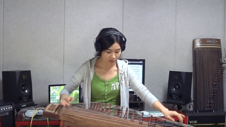 Stevie Ray Vaughan – “Scuttle Buttin'” Gayageum Version | Society Of Rock Videos