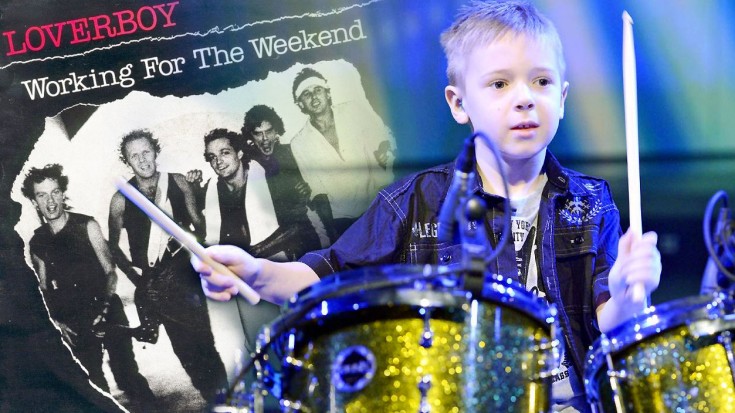 7-Year-Old Avery Has Us Longing For The Weekend With His Cover Of “Working For The Weekend”! | Society Of Rock Videos