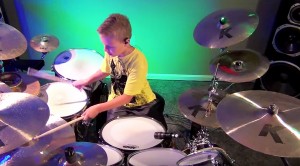 8-Year-Old Drummer Really Loves Rush, Jams To “Spirit Of Radio”