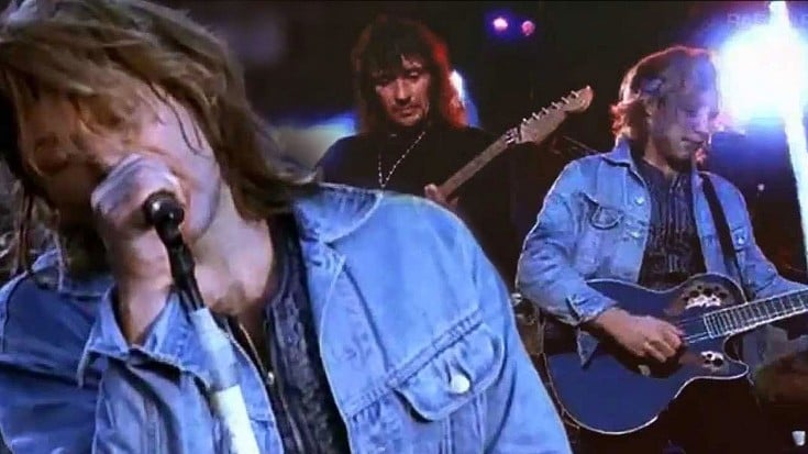 Bon Jovi Breaks 90,000 Hearts With “Always” Live At Wembley, 1995 | Society Of Rock Videos