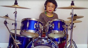 Adorable! This 4-Year-Old Drummer’s Cover Of Bon Jovi’s “Livin’ On A Prayer” Will Make You Believe!