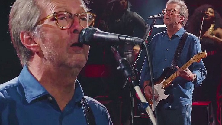 Slowhand At 73: Eric Clapton Crushes Record With Royal Albert Hall “Cocaine” Performance | Society Of Rock Videos