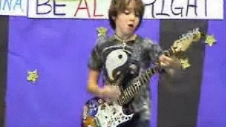 12-Year-Old Rocks AC/DC’s “Back In Black” At Junior High Talent Show | Society Of Rock Videos