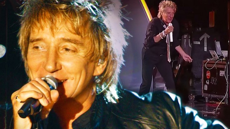 Rod Stewart, “Young Turks” Live | Society Of Rock Videos