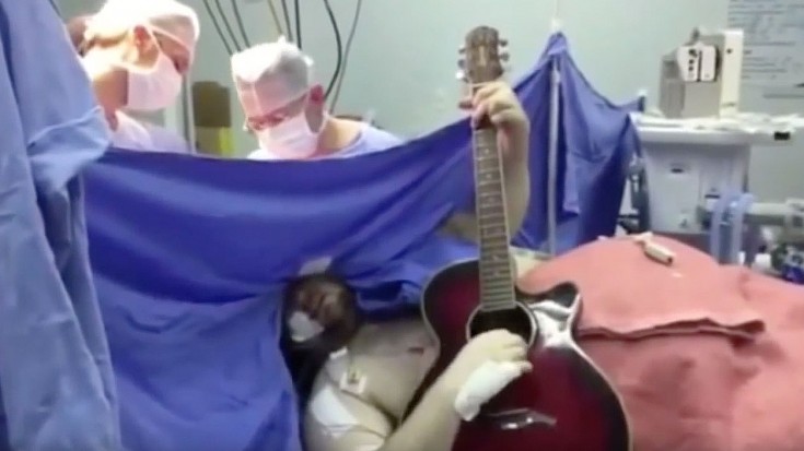Man Plays “Yesterday” During Brain Surgery- This Is Revolutionary | Society Of Rock Videos