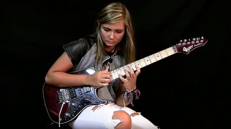 16-Year-Old Girl Shreds – You Won’t Believe How FAST Her Hands Are! | Society Of Rock Videos
