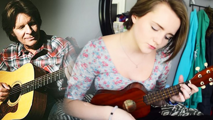 Creedence Clearwater Revival – “Lookin’ Out My Back Door” (Nicole Tester’s Ukelele Cover) | Society Of Rock Videos