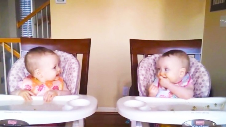 Dad Plays Guitar, What His Twin Babies Do Next Will Leave You In Awe! | Society Of Rock Videos
