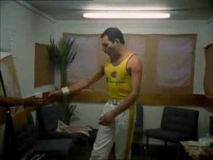 Before Going On Stage, Freddie Mercury Was Caught Doing THIS….