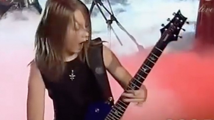This 12-Year-Old Guitar Prodigy Will Rock Your Face OFF | Society Of Rock Videos