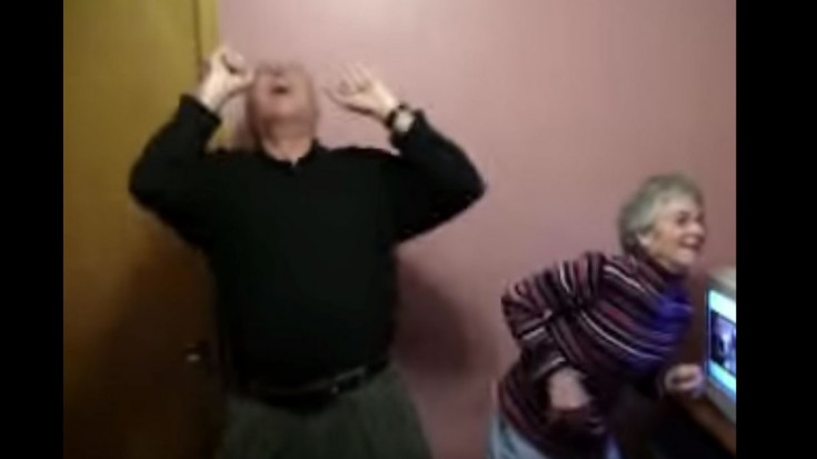 He Puts On Heavy Metal, Grandparents’ Reaction HILARIOUS!! | Society Of Rock Videos