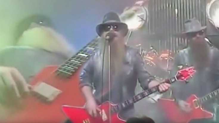 ZZ Top Thrills London With “Got Me Under Pressure” Live, 1983 | Society Of Rock Videos