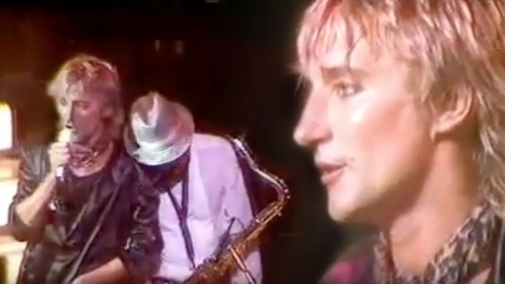 Rod Stewart Brings Disco To Japan With “Da Ya Think I’m Sexy” In 1981 | Society Of Rock Videos