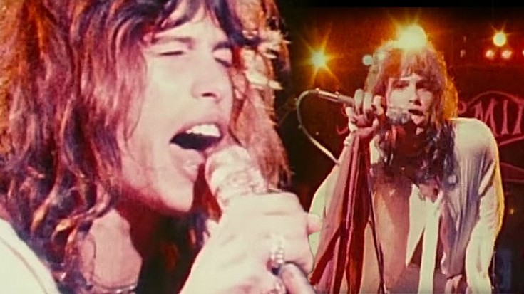 41 Years Ago: 26-Year-Old Steven Tyler Gets Up Close + Personal For “Sweet Emotion” | Society Of Rock Videos