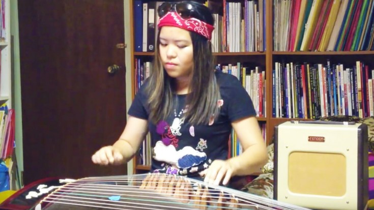 Her “Sweet Child O’ Mine” Solo On The Guzheng Will Blow You Away! | Society Of Rock Videos