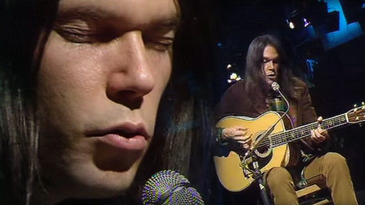 26 Year Old Neil Young Performs “Old Man” Unplugged Live On Television | Society Of Rock Videos