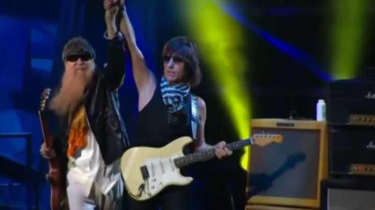 Billy Gibbons And Jeff Beck Rock Out To Jimi Hendrix “Foxy Lady” | Society Of Rock Videos