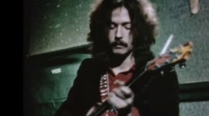 Eric Clapton Displaying His Guitar Skills