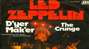 Led Zeppelin Owns 70’s Reggae Scene With “D’yer Mak’er” Track