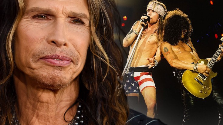 Aerosmith’s Steven Tyler Says THIS, Whips Guns N’ Roses Alumni Axl Rose + Slash Into Shape | Society Of Rock Videos