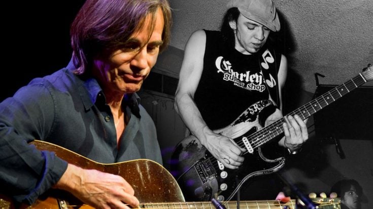 Hear Stevie Ray Vaughan & Jackson Browne’s 1989 Performance Of “Stay” | Society Of Rock Videos