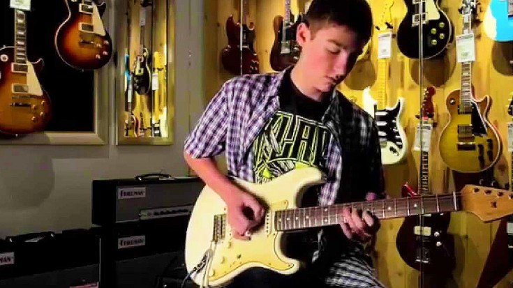 Caught On Tape: 16-Year-Old Guitar Prodigy Jams “Voodoo Child,” And It’s Unbelievable | Society Of Rock Videos