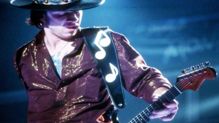 Stevie Ray Vaughan Is Magic In “Tightrope” Studio Version, 1989 | Society Of Rock Videos