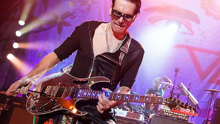 Legendary Axe Slinger Steve Vai Rocks L.A. With Cosmic Jam, “Building ...