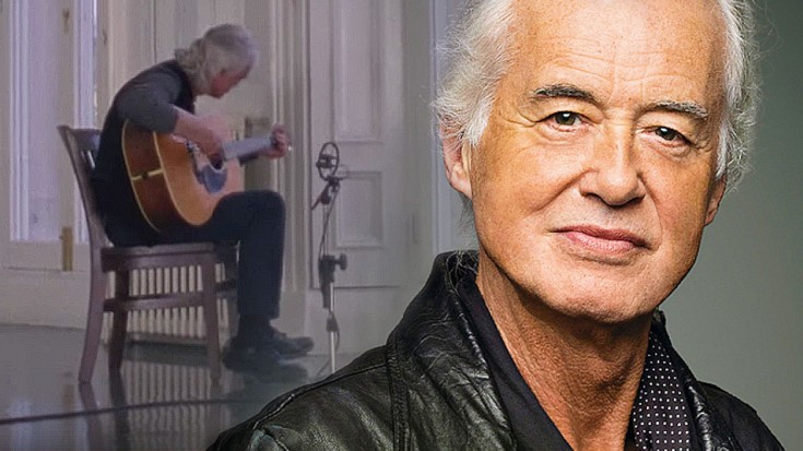 LED ZEPPELIN: Jimmy Page Goes Unplugged For Stunning Acoustic Jam Session | Society Of Rock Videos