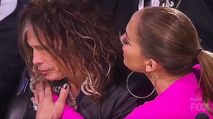 Steven Tyler Gets Gift On Live TV – Cries In Front Of Millions When He Sees What It Is | Society Of Rock Videos