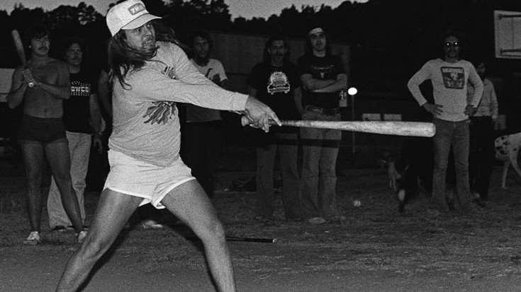 Ronnie Van Zant…Baseball Player? See How He Nearly Rocked Centerfield Instead Of Center Stage | Society Of Rock Videos