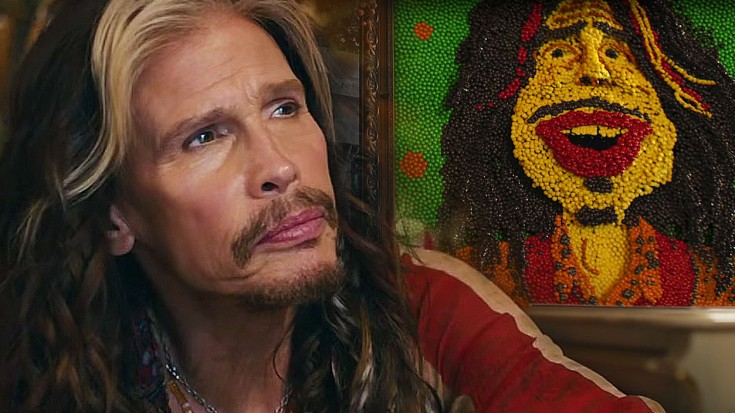 Steven Tyler’s New Skittles Commercial Is The Sweetest Thing You’ll See All Day – Literally! | Society Of Rock Videos