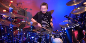 9-Year-Old Drummer Plays ‘Kickstart My Heart’ And It’s Surprisingly Good