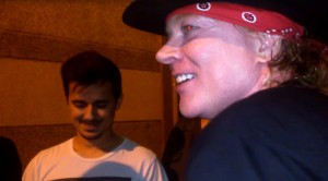 CAUGHT ON CAMERA: Axl Chats With Fans, Gives MAJOR Hint As To Guns N’ Roses’ Future