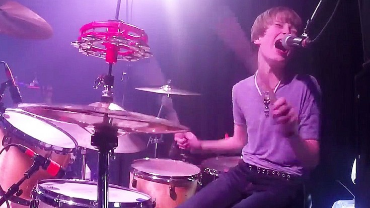 Just 12 Years Old, You’ll Love What This Drummer Does With A Led Zeppelin Classic | Society Of Rock Videos